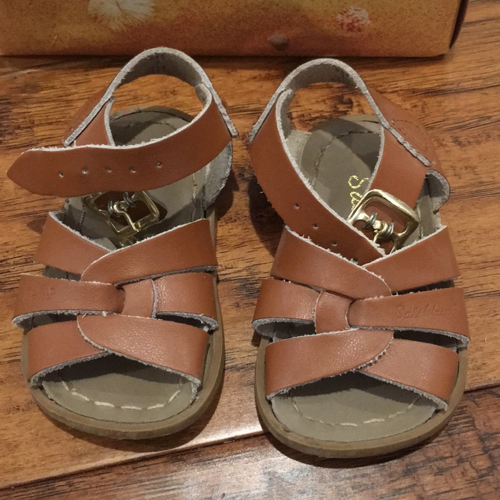 Salt Water Sandals in Tan